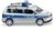 WIKING 0104 24  Polizei - VW Touran - silber/blau