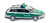 WIKING 0104 27  Polizei - VW Passat Variant - silber/grün