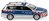 WIKING 0104 47 Polizei - VW Passat B7 Variant - silber/blau