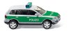 WIKING 0104 25 Polizei - VW Touareg - silber/grün