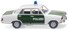 WIKING  0864 16 Polizei - Opel Kadett B - weiß/grün