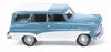 WIKING 0850 03 Opel Olympia Rekord Caravan '56 - pastellblau/reinweiß