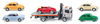 WIKING 0636 06 Abschleppwagen (MAN TGL) mit klassischem Modell beladen