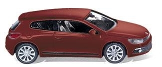 WIKING 0073 01  VW Scirocco - salsa red