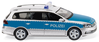 WIKING 0104 45 Polizei - VW Passat Variant - silber/blau