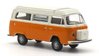 BREKINA 33114 VW T2 "Westfalia"-Camper - orange/weiß