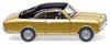 WIKING 0084 01 Opel Commodore A Coupé - gold-metallic/schwarz