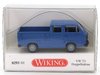 WIKING 0293 01 VW T3 Doppelkabine - brilliantblau