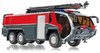 WIKING 0430 03 Feuerwehr - Rosenbauer FLF Panther 6x6 mit Löscharm