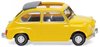 WIKING 0099 05 Fiat 600 (offen) - gelb