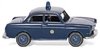 WIKING 0864 36 Polizei - VW 1600 Limousine - blau