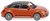 WIKING 0028 48 VW The Beetle Cabrio (geschlossen) - habanero orange metallic