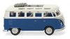 WIKING 0797 21 VW T1 Sambabus - perlweiß / blau