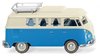 WIKING 0797 33 VW T1 Campingbus - perlweiß/blau