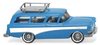 WIKING 0070 01 Opel Caravan '57 - hellblau/weiß