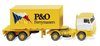 WIKING 0526 03 Container-Sattelzug (DAF) "P&O"