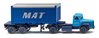 WIKING 0526 04 Container-Sattelzug (Scania L111) „M.A.T.“