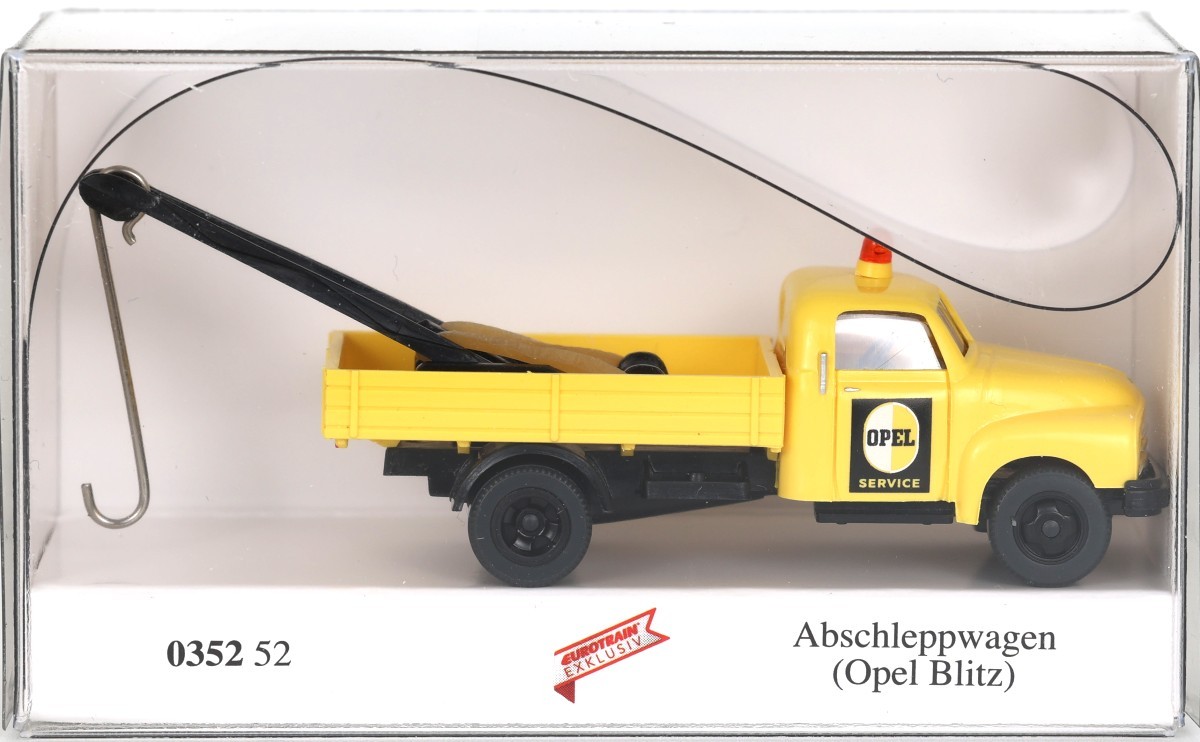 WIKING 0352 52 Abschleppwagen (Opel Blitz) "OPEL SERVICE"